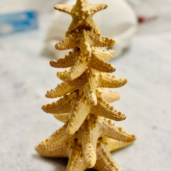 Midwest-CBK Starfish Shaped Christmas Holiday Trees Small Medium Large Set of 3 - Picture 3 of 3